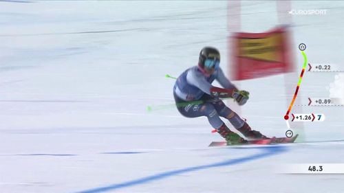 Della vite il migliore azzurro dopo la prima manche: riguardalo