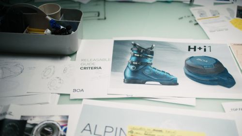 The boa powered h+i1 alpine ski boot