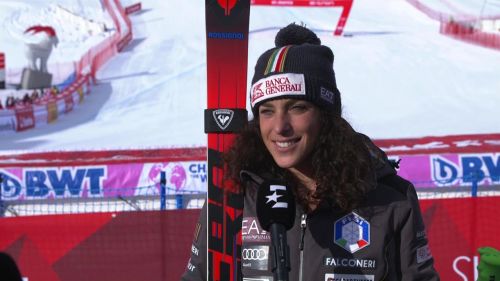 Vinatzer, che carattere in gigante! rimonta ed è il migliore azzurro, 14°: rivedi la seconda manche