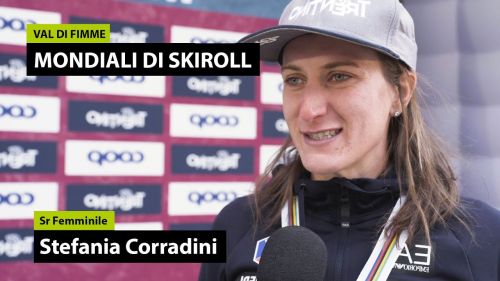 Stefania corradini - senior femminile - mondiali skiroll fiemme 2024