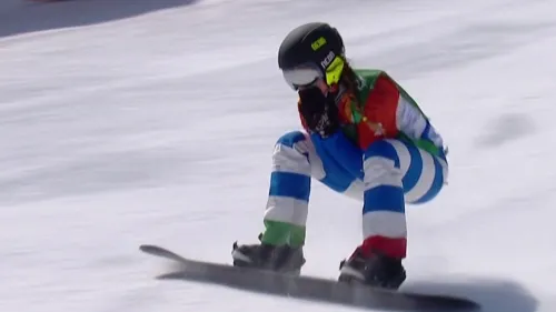 Michela Moioli è oro da favola nello Snowboard Cross, il video della sua gara