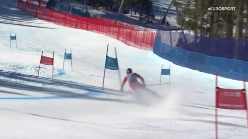 Odermatt fuori a beaver creek, terza uscita di fila in gigante, il video
