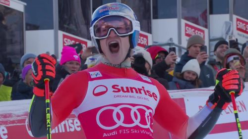 Odermatt firma il tris ad adelboden. il re del gigante è ancora lui, il video della 2ª manche