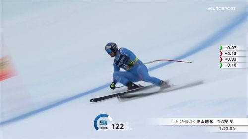 Dominik paris lancia alex vinatzer nella combinata a squadre, il video della sua discesa