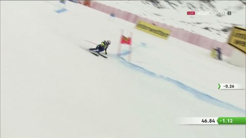 La prima manche di marta bassino - solden 2020