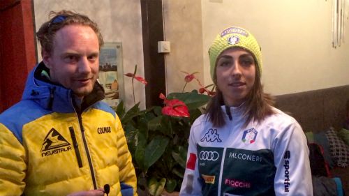 Intervista a lisa vittozzi a holmenkollen in occasione delle finali di coppa del mondo di biathlon