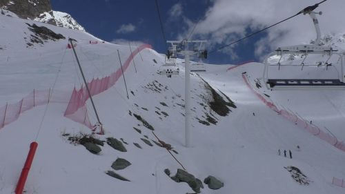 Risalita integrale seggiovia Lac Blanc - Val Thorens (France - 24/04/2023) 