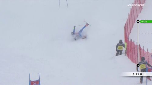 Vinatzer non arriva alla sesta porta: la caduta dell'azzurro nella 2ª manche del gigante di adelboden