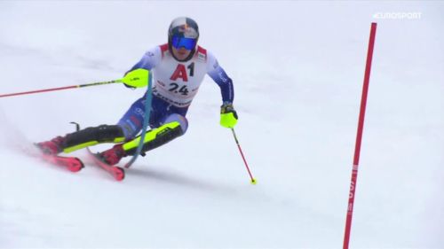 Vinatzer è vicino alla top 10 dopo la prima manche dello slalom di kitzbuehel