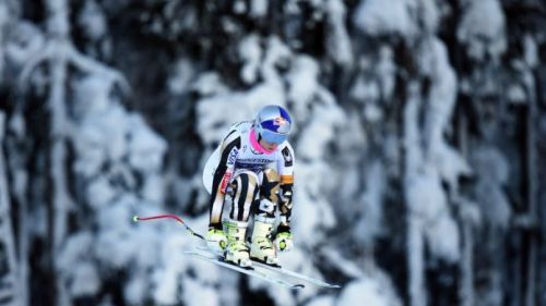 Lindsey vonn vince  la discesa femminile di coppa del mondo di garmisch-partenkirchen 21 gennaio 2017