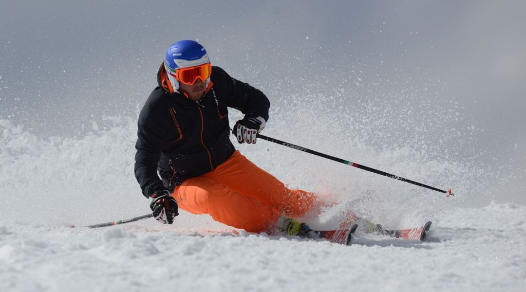 Denis Kaneider al test di Atomic Redster Edge GS (2016)