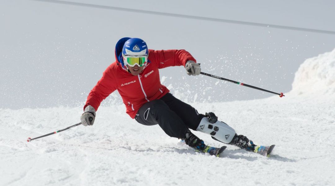 Tiziano Riva al test di Atomic Nomad Temper TI ARC (2015)