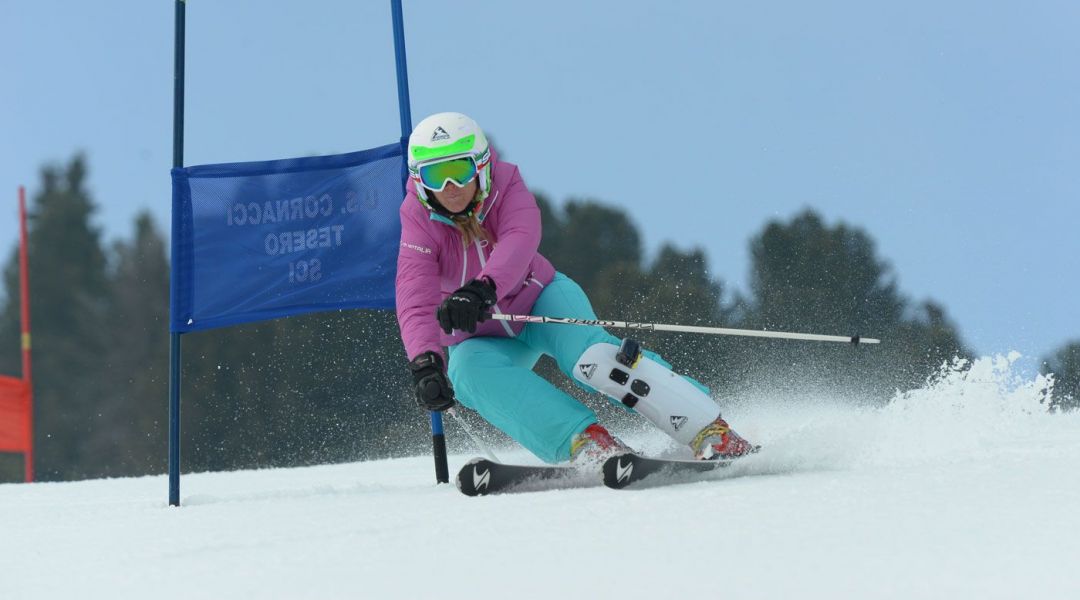 Valentina Pepino al test di Blizzard WRC Racing S (2015)