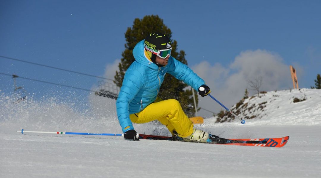 Rolando Bertolina al test di Atomic Redster doubledeck 3,0 XT (2017)