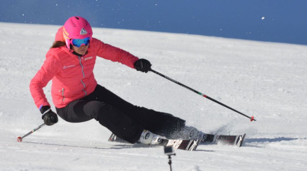Carolina Ponato al test di Rossignol Hero Master 21 (R21 WC) (2017)