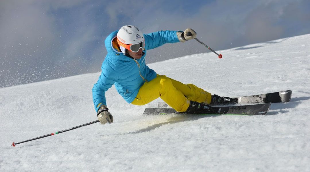 Tiziano Riva al test di Elan Amphibio16 Ti2 fusion (2017)