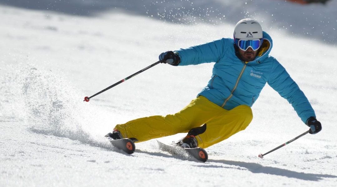 Stefano Casalino al test di Dynastar Speed zone 14 Pro (R21 racing) (2017)