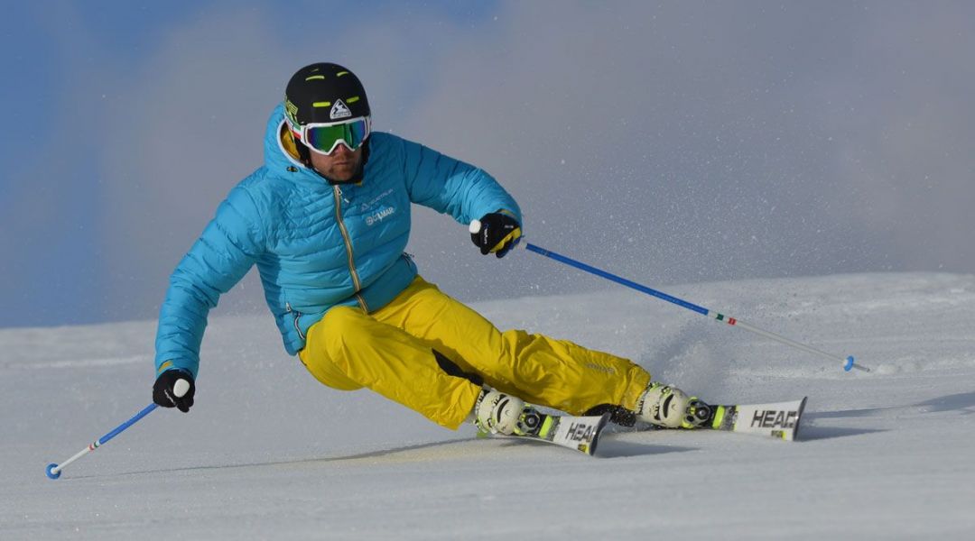 Rolando Bertolina al test di Head WC Rebels iSpeed Pro (2017)