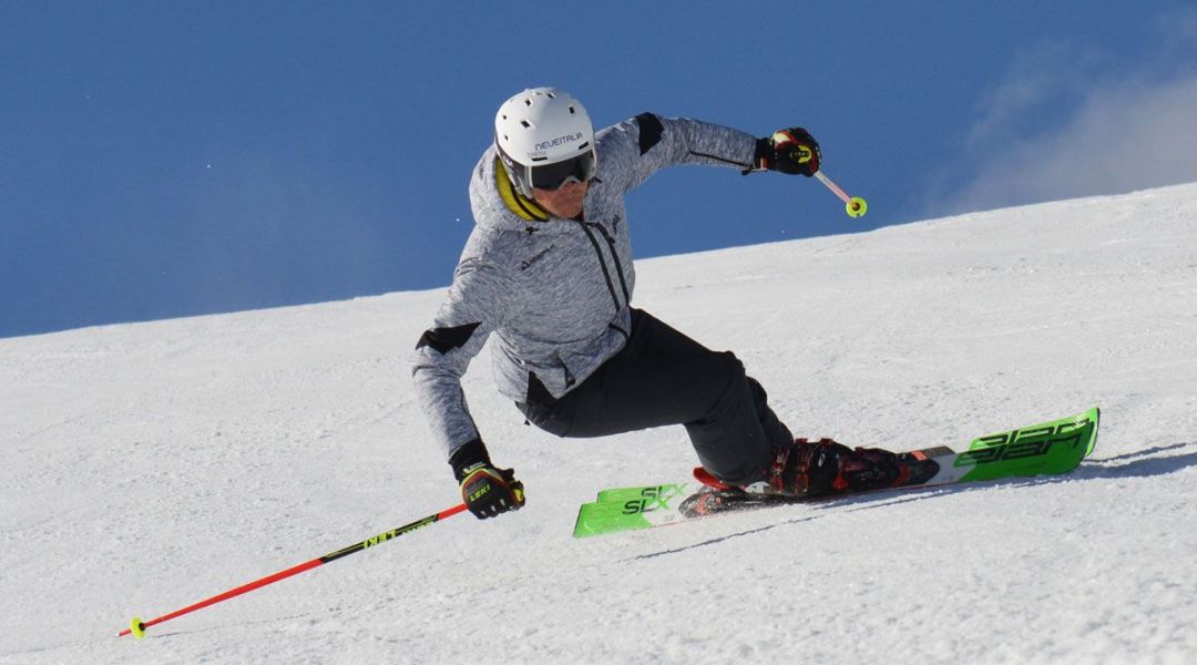 Stefano Belingheri al test di Elan SLX Fusion (2018)
