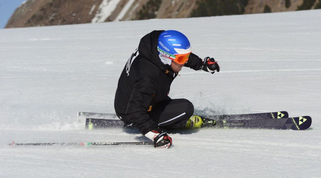 Denis Kaneider al test di Fischer RC4 Worldcup RC (2016)