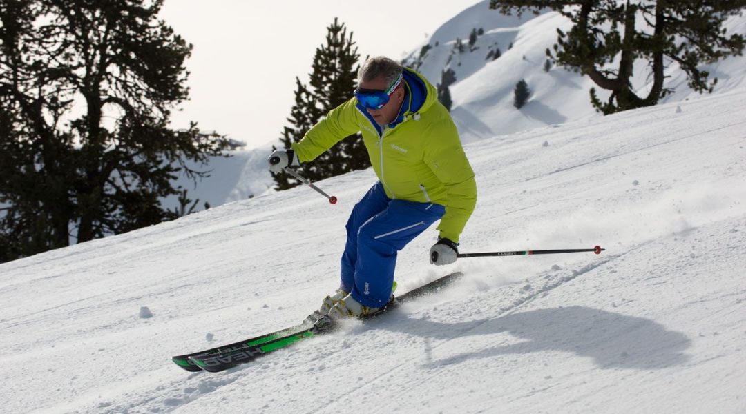 Gianni Romè al test di Head iSupershape Magnum (2015)