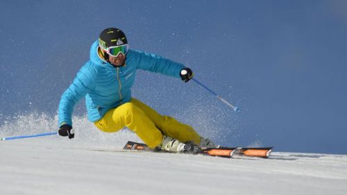 Rolando Bertolina al test di Dynastar Speed WC master (R21 wc) (2017)