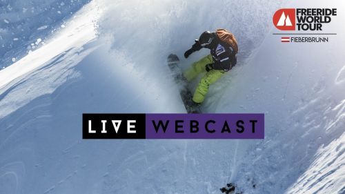 Live webcast - freeride world tour fieberbrunn austria 2019