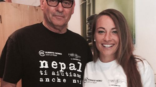 I video dell'Italia del biathlon in raduno a Obertilliach, skiroll e poligono