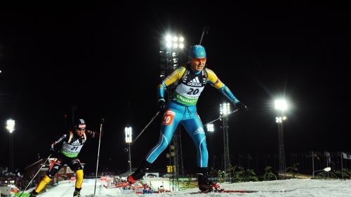Comunicati i biathleti kazaki per la tappa di Östersund
