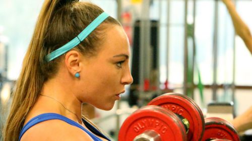 L'Italia del biathlon a Corrençon-en-Vercors. La palestra!