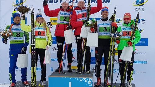 Norvegia e Germanai vincono le prime prove miste di Ibu Cup a Otepää