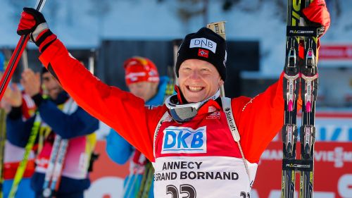 Johannes Bø da urlo, suo anche l'inseguimento