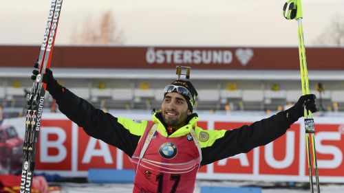 Martin Fourcade dice '33' vincendo l'inseguimento ed eguaglia Sven Fischer
