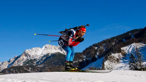 Lezione di tiro della Russia nella staffetta maschile di Hochfilzen