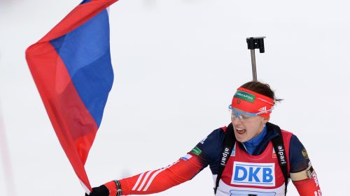 La Russia vince la staffetta femminile di Ruhpolding