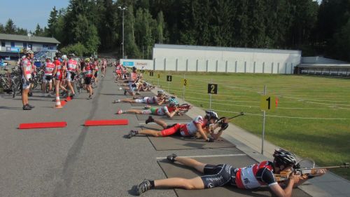 Jaroslav Soukup e Jitka Landova campioni cechi di mountain bike biathlon