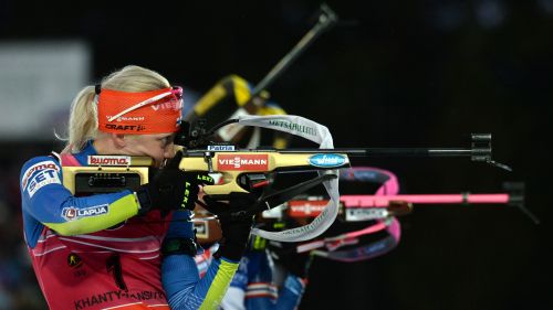 Kaisa Mäkäräinen vince davanti a Ekaterina Yurlova la sprint di Kontiolahti