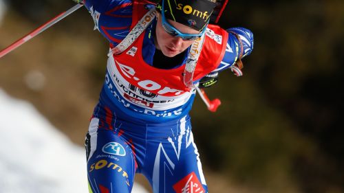Marie Dorin Habert vince il duello con Laura Dahlmeier nella sprint di Pokljuka