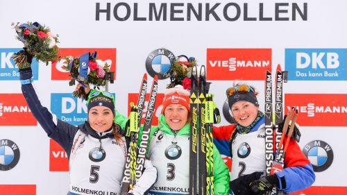 Laura Dahlmeier domina l'inseguimento iridato, dove Dorothea Wierer argento!