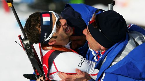 Torino 2006. L'apoteosi di Vincent Defrasne nell'inseguimento maschile