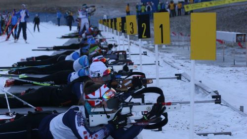 Riccardo Romani e Carmen Runggaldier vincono le sprint 8 colpi a Lago di Tesero