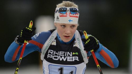 Kaisa Mäkäräinen domina i campionati finlandesi
