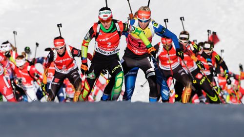 Mondiali Kontiolahti 2015 - Presentazione Mass Start Femminile