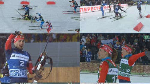 Ekaterina Yurlova e Anton Shipulin vincono la 'Gara dei Campioni' 2015