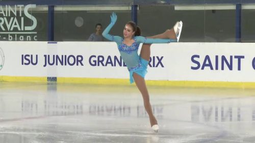 Zagitova alina (rus) - jgp 2016 st.gervais (fra) - short program