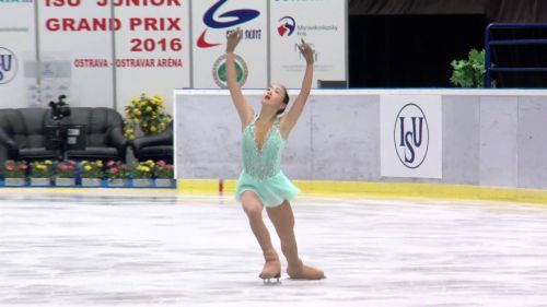 Aoki yuna (jpn) - jgp 2016 ostrava (svk) - short program
