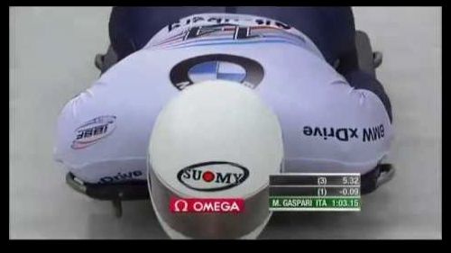 Mattia gaspari 2nd run altenberg 2015