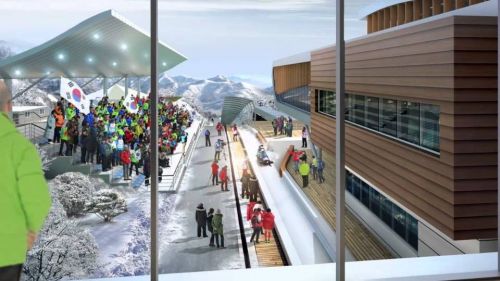 Pyeongchang 2018 sliding center