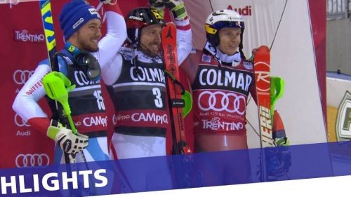 Hirscher vince lo slalom di  madonna di campiglio 2017 | highlights