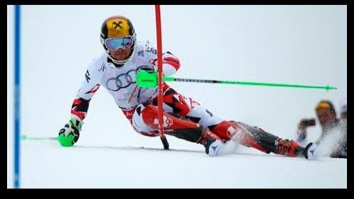 Marcel hirscher vince lo slalom di kitzbuehel 2013